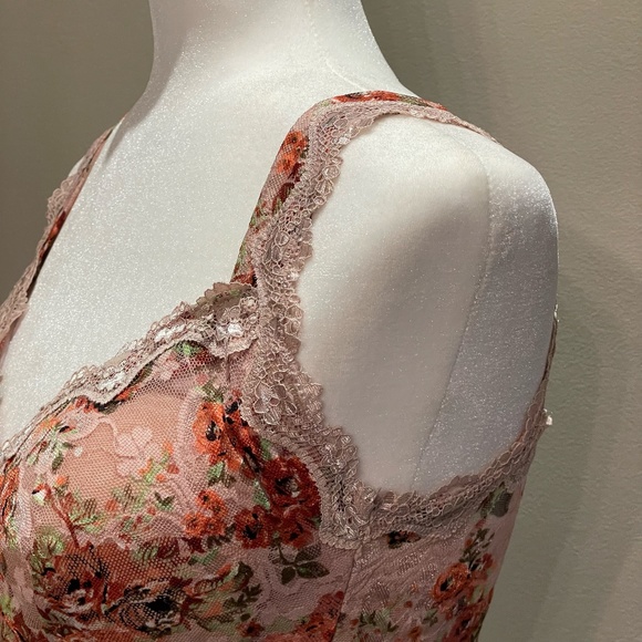 Y2K Japanese Floral Lace Bralette EUC - Picture 7 of 15
